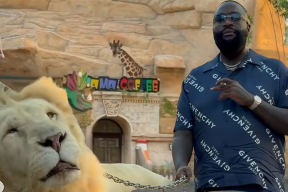 Rick Ross and Lion