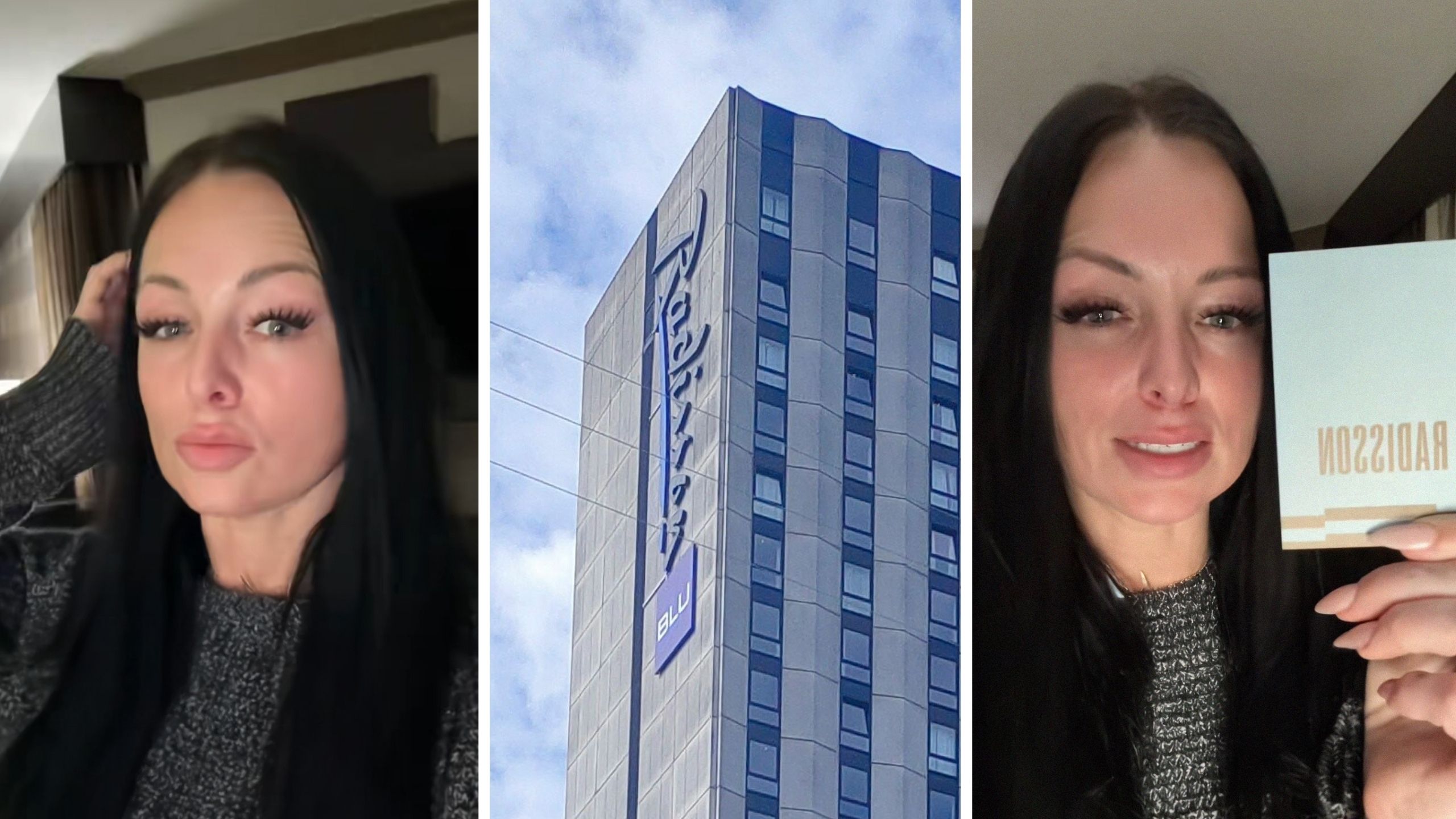 Woman stays at Radisson Hotel in St. Louis. A casual inspection of the room leads her to regret spending $300 per night: ‘We have switched our fourth room’