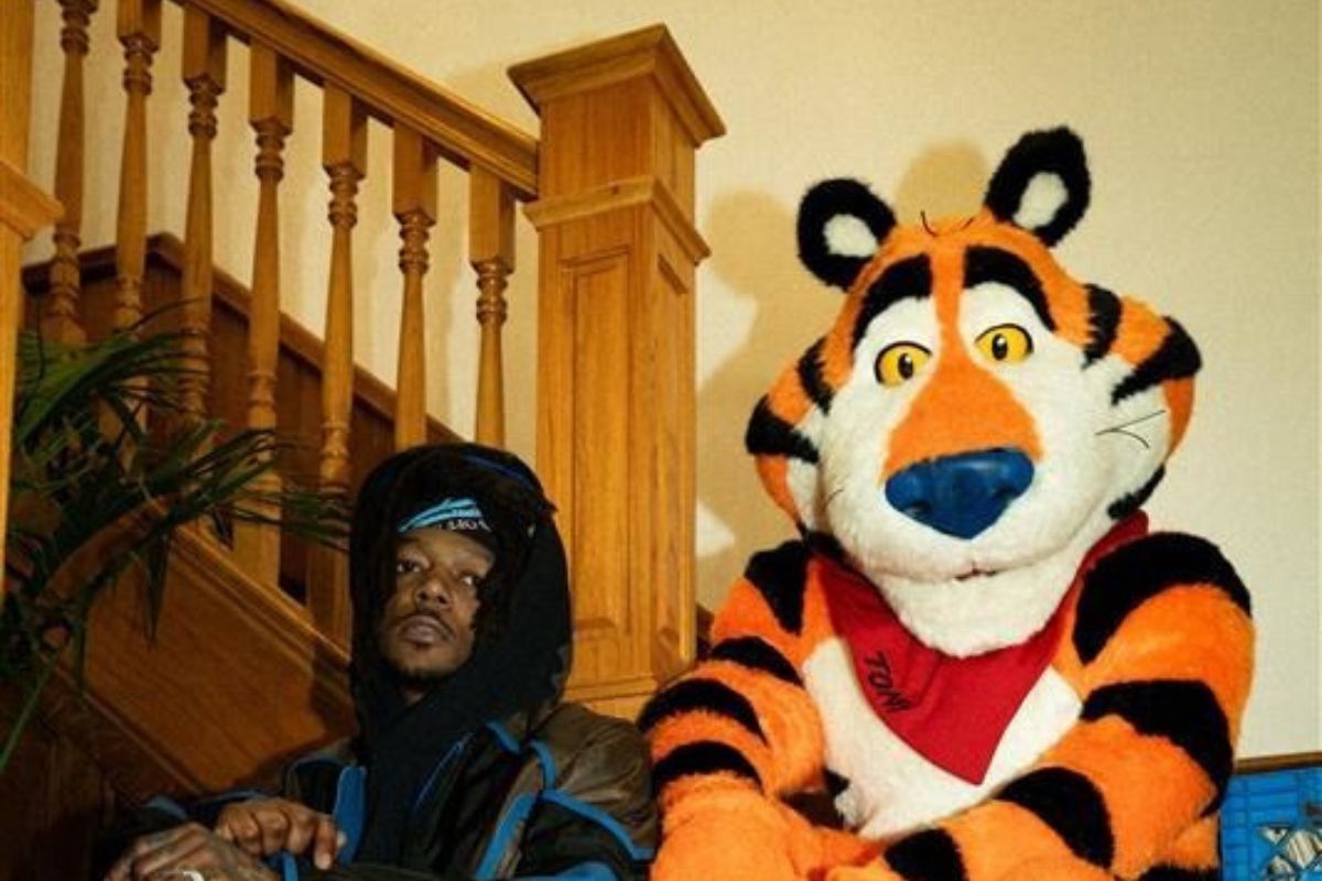 JID and Tony the Tiger