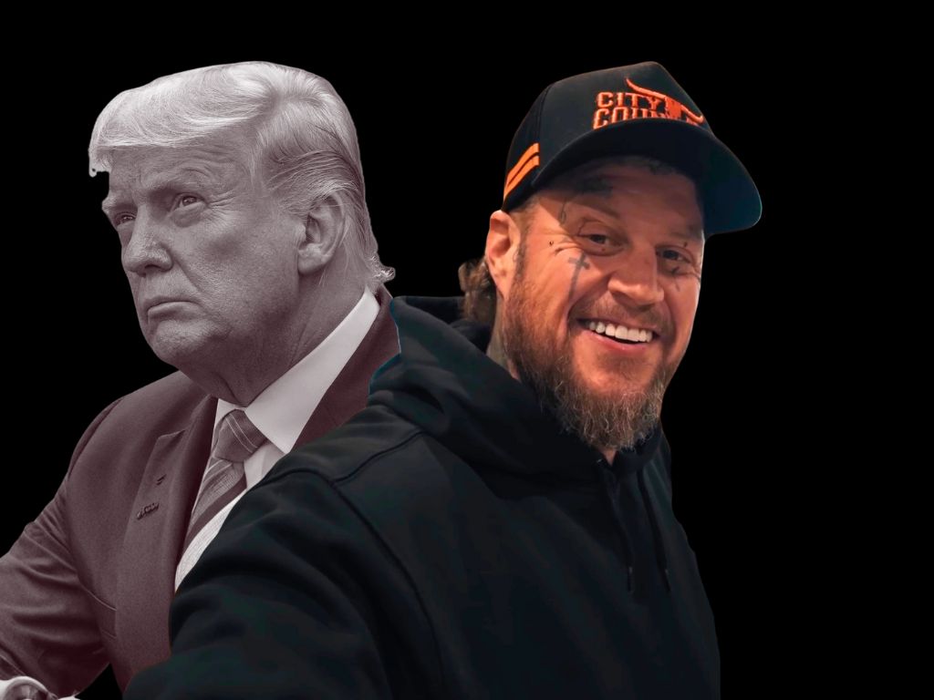 Jelly Roll and Donald Trump