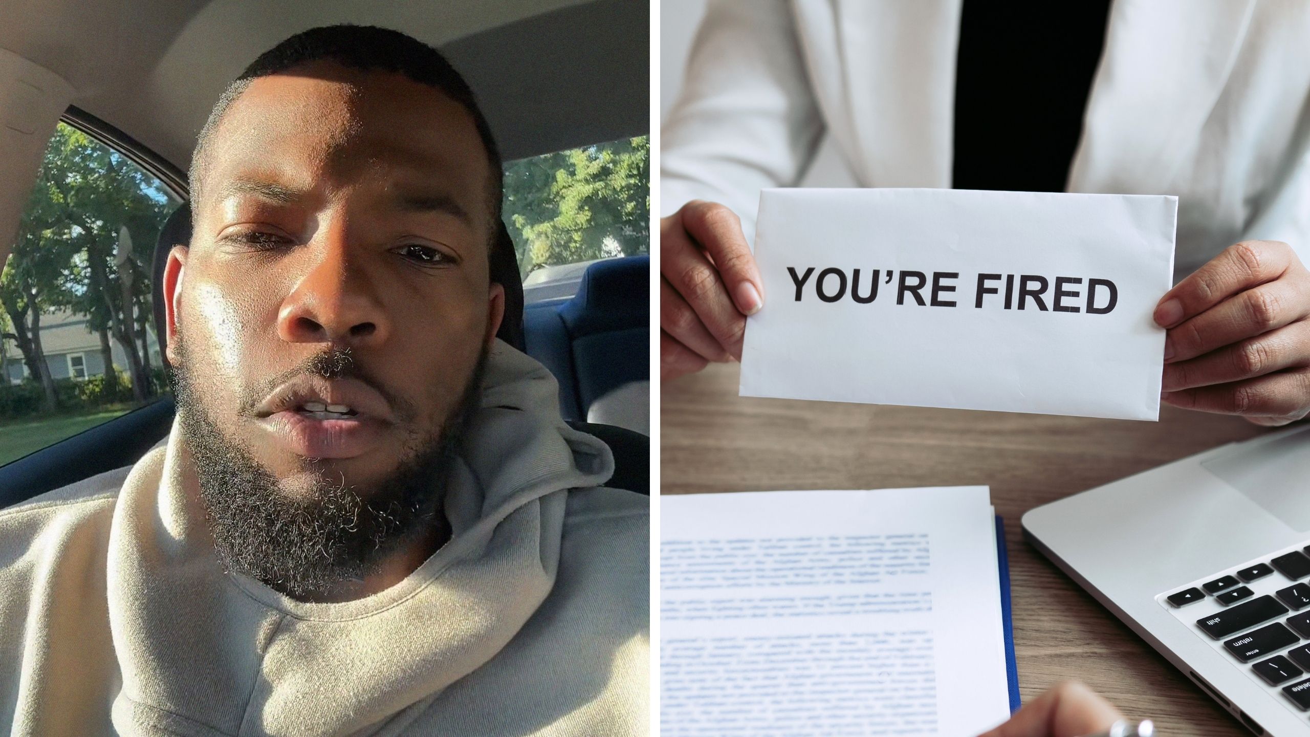 ‘I got harassed’: New York man records himself being fired for taking break in an ‘unauthorized area.’ Now viewers think he should sue